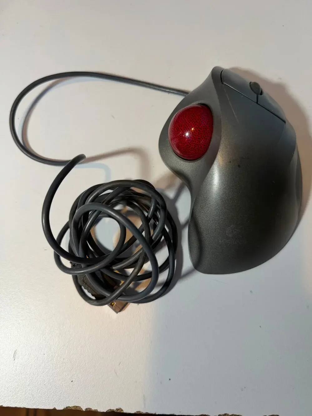 Logitech T-BB18 Trackman Wheel Trackball Mouse USB Wired